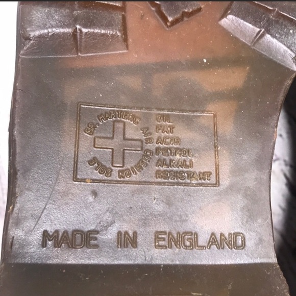 Dr Martens AW004 vintage made in England Oxfords - Picture 5 of 6